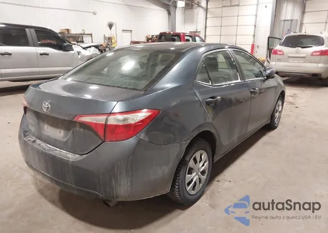 2016 Toyota Corolla L из США, поврежденный, VIN 2T1BURHE6GC570389